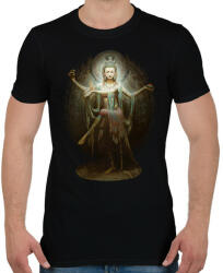 printfashion Guan Yin as Lord Shiva - Férfi póló - Fekete (4876421)