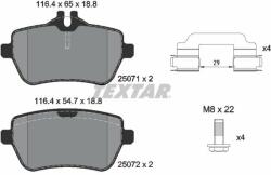 TEXTAR set placute frana, frana disc TEXTAR Q+ 2507103 (2507103)