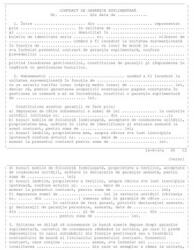 Contract de garantie suplimentara