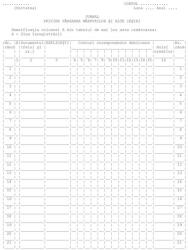  Jurnal privind vanzarea marfurilor si alte iesiri