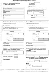  Formular de miscare pentru suine vii