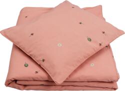 Fabelab Lenjerie de pat - 140 x 200 cm - Wild Strawberry - Fabelab Lenjerie de pat