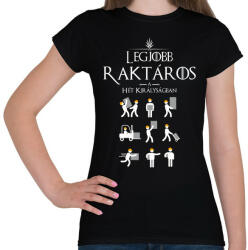 printfashion Trónok harca raktáros - Női póló - Fekete (4877944)