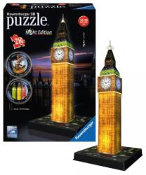RAPPA Puzzle 3D Big Ben ediția de noapte Rappa, 216 piese