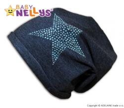 Baby Nellys Baby Nellys® pălărie bumbac - Stea albastră