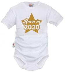 DEJNA Body Bebeluș Mânecă Scurtă DEJNA Născut în 2020 - alb