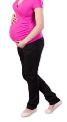 Gregx Pantaloni de trening/ de sport de gravidă Gregx, Awan cu buzunare - negru