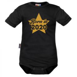 DEJNA Body Bebeluș Mânecă Scurtă DEJNA Născut în 2020 - negru