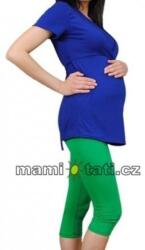 Be MaaMaa Colanți 3 sferturi gravide Be MaaMaa, verde, K19