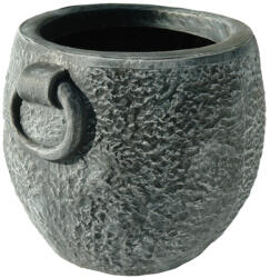 iGarden Ghiveci PE vintage, rotund, imitatie piatra, model STONE M