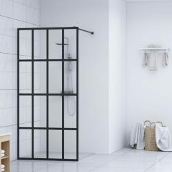 vidaXL Paravan de duș walk-in, 140 x 195 cm, sticlă securizată (145678)