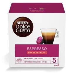 NESCAFÉ 'Dolce Gusto Espresso' kávékapszula 16x7g, koffeinmentes (12395752) (nes12395752)