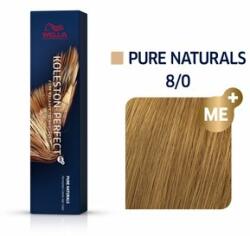 Wella Koleston Perfect Me+ Pure Naturals vopsea profesională permanentă pentru păr 8/0 60 ml - brasty