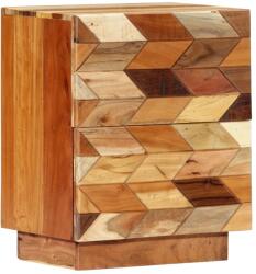 vidaXL Noptieră, 40 x 30 x 50 cm, lemn masiv reciclat (282731) - vidaxl