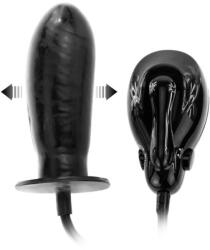 LyBaile Dildo Gonflabil Automat cu Vibratii Negru Vibrator