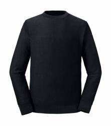 Russell Női hosszú ujjú organikus pulóver Russell Europe Pure Organic Reversible Sweat XS, Fekete