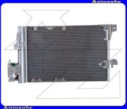 OPEL ASTRA G 1997.09-2009.08 /T98/ Klímahűtő, szártó tartállyal "2001.12. -ig / 1.2 16v / 1.4 16v / 1.6 / 1.8 / 2.0 / 2.0 Di - Dtl" (540x380x16) (Gyáriszám: 1850055 / 1850074) (540x380mm) P5508K8C1