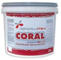 Graymix Coral Szilikon gördülőszemcsés vékonyvakolat 1, 5mm, 2mm vagy 3mm szemcsemérettel /vödör