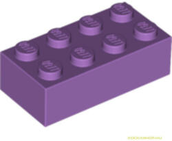 LEGO® Alkatrészek (Pick a Brick) Közepes levendula 1X2X4 Elem 4655173