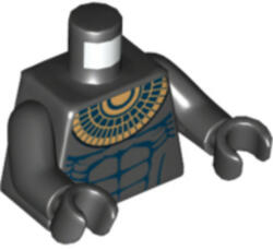 LEGO® Alkatrészek (Pick a Brick) Fekete Minifigura Felsőrész - Anubis Figura Felsőrésze 4613604