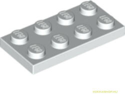 LEGO® Alkatrészek (Pick a Brick) Fehér 2X4 Lapos Elem 302001