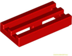 LEGO® Alkatrészek (Pick a Brick) Piros 1X2 Radiátor/Grillrács 241221