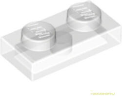 LEGO® Alkatrészek (Pick a Brick) Átlátszó 1X2 Lapos Elem 6240204