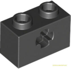 LEGO® Alkatrészek (Pick a Brick) Fekete 1X2 Elem Keresztlukkal 4233487