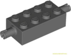 LEGO® Alkatrészek (Pick a Brick) Sötét kékes-szürke 2X4 Elem 2 Csővel 4210718
