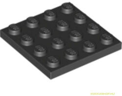 LEGO® Alkatrészek (Pick a Brick) Fekete 4X4 Lapos Elem 4243819