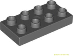 LEGO® Alkatrészek (Pick a Brick) Sötét kékes-szürke 2X4 DUPLO Lapos Elem 4216423