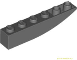 LEGO® Alkatrészek (Pick a Brick) Sötét kékes-szürke 1X6 "Csónak" Elem 4210779