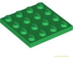 LEGO® Alkatrészek (Pick a Brick) Zöld 4X4 Lapos Elem 4243821