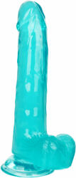 CalExotics Size Queen Dildo 8 Inch Turquoise