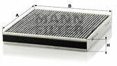 Mann-filter Filtru, aer habitaclu MANN-FILTER CUK 2246 (CUK 2246) - automobilus