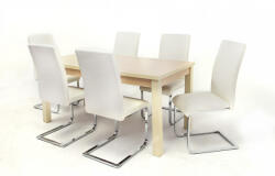 Divian Berta asztal Boston székkel - 6 személyes