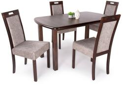 Divian Jázmin szék Dante asztallal - 4 személyes étkezőgarnitúra