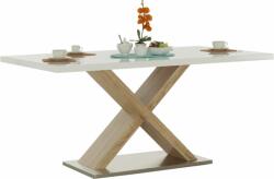 Farnel étkezőasztal sonoma / magasfényű 160 cm x 90 cm