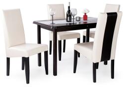 Divian Berta Mix szék Piánó asztallal - 4 személyes étkezőgarnitúra