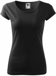 MALFINI Tricou damă Pure - Neagră | XL (1220116)
