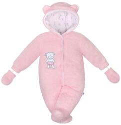 NEW BABY Téli kezeslábas New Baby Nice Bear rózsaszín