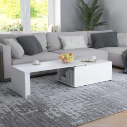 vidaXL Măsuță de cafea, alb, 150 x 50 x 35 cm, PAL (801337) - comfy Masa de cafea