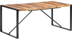 vidaXL Masă de bucătărie, 180x90x75 cm, lemn masiv cu finisaj sheesham (321542) - comfy