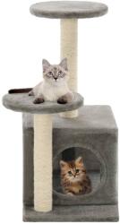vidaXL Ansamblu pisici cu stâlpi din funie de sisal, gri, 60 cm (170517) - comfy