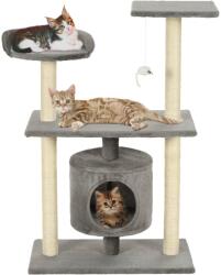 vidaXL Ansamblu pentru pisici cu stâlpi din funie de sisal, 95 cm Gri (170512) - comfy