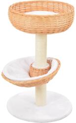 vidaXL Ansamblu pentru pisici stâlp funie sisal natural lemn salcie (170723) - comfy