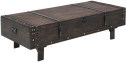 vidaXL Măsuță de cafea din lemn masiv, stil vintage, 120 x 55 x 35 cm (245802) - comfy Masa de cafea