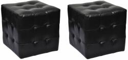 vidaXL Scaune cub, negru (60740) - comfy