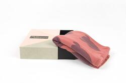 Pellianni Patura tricotata din bumbac organic in cutie cadou - Visinie - Pellianni
