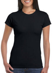 Gildan Női póló Csapott ujjú Gildan Softstyle Ladies' T-Shirt - M, Fekete